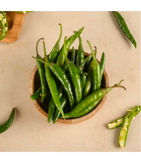 Green Chilli 100g (Hari Marchi)