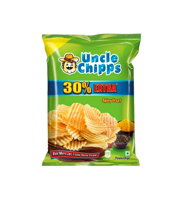 Uncle Chipps Spicy Treat Flavour Potato Chips (48g)
