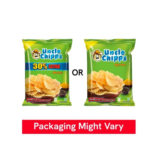 Uncle Chipps Spicy Treat Flavour Potato Chips (48g)