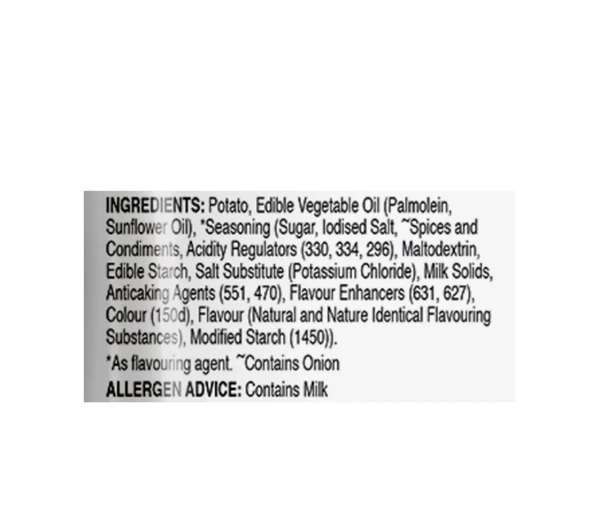 Uncle Chipps Spicy Treat Flavour Potato Chips (48g)