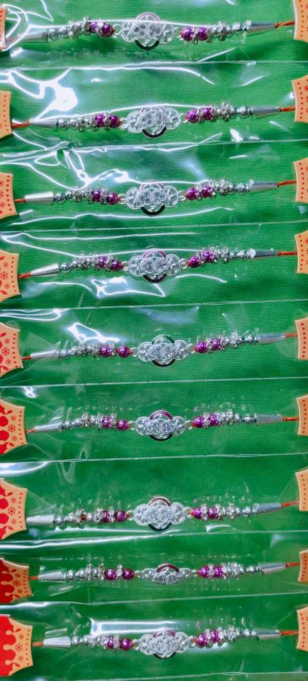 Pink Motiya Rakhi