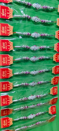 Pink Motiya Rakhi