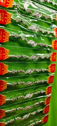 Bast Rakhi On Chandi 
