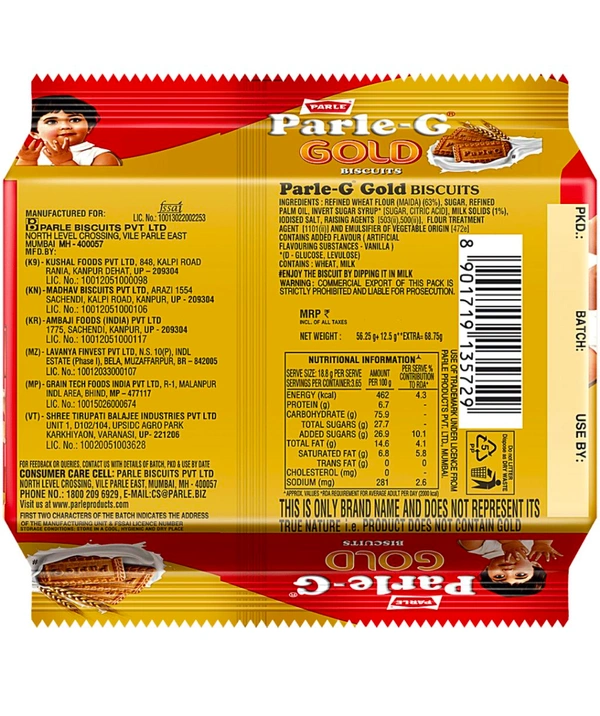 Parle G Biscuit 🍪