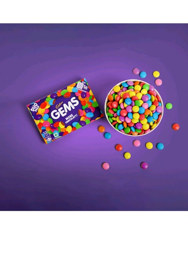 Cadbury Gems Duo Shaped Chcolates Pack