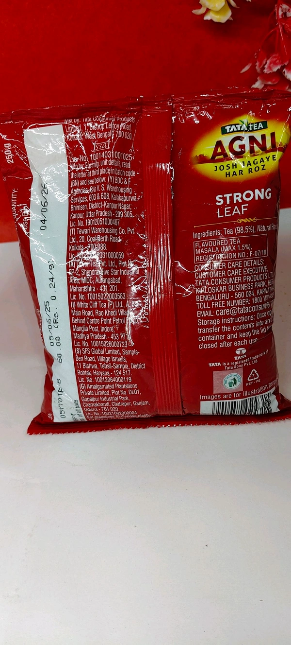 Tata Tea Agni Strong 🌿