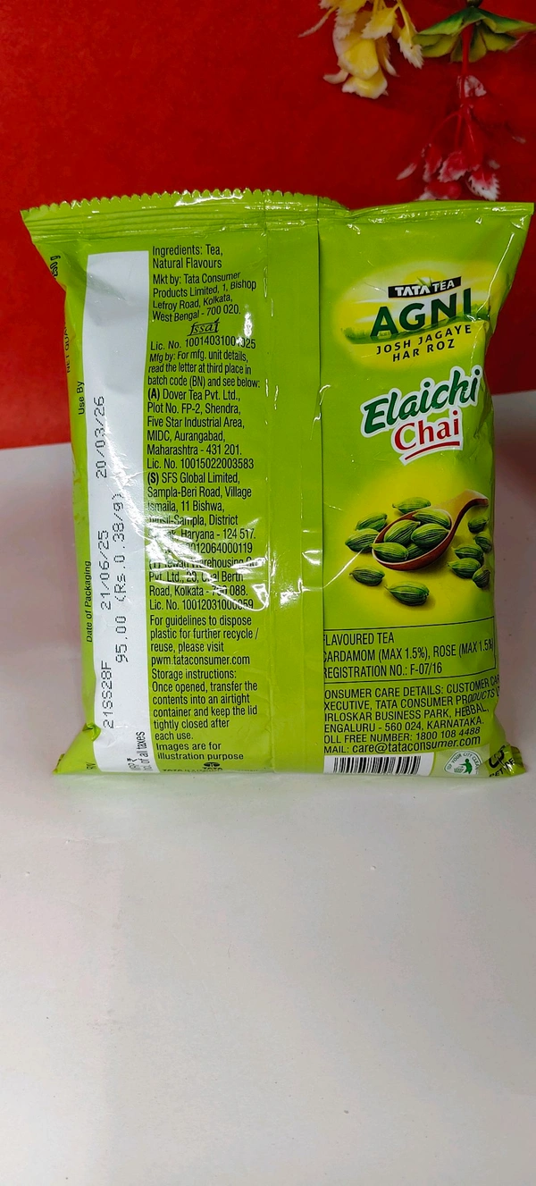 Tata Tea Agni Elaichi Chai 