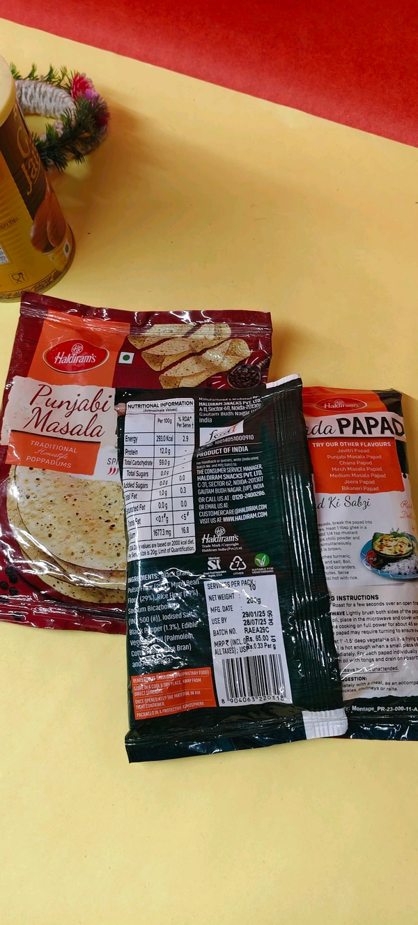 Punjabe Masala Papad200g