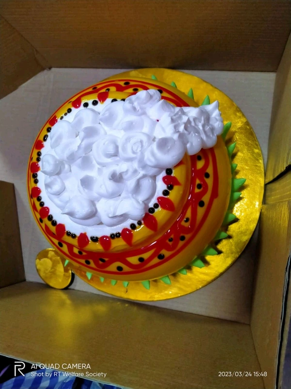 Krishna Janmastmi Spasal Cake1kg