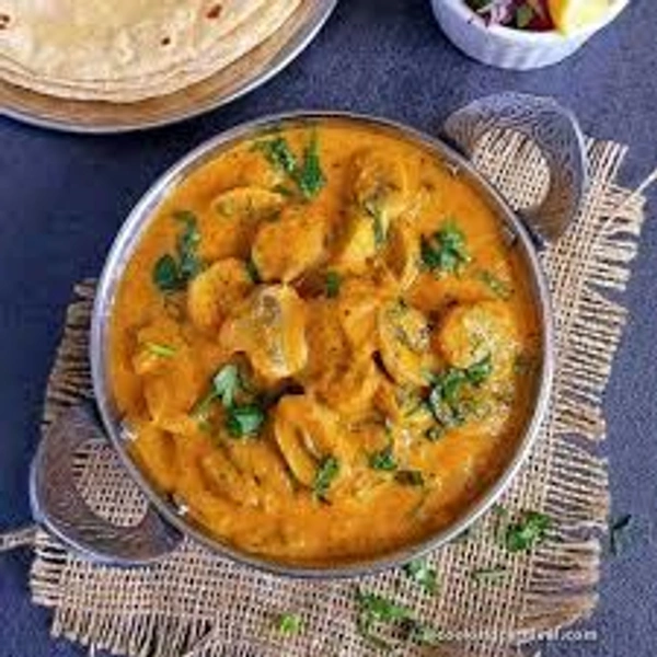 Mushroom Curry Sabji
