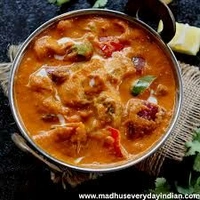 Mashroom Butter Masala Sabji