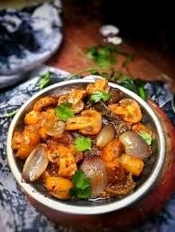 Mashroom Do Pyaza Sabji