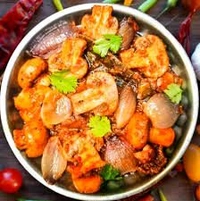 Mashroom Do Pyaza Sabji