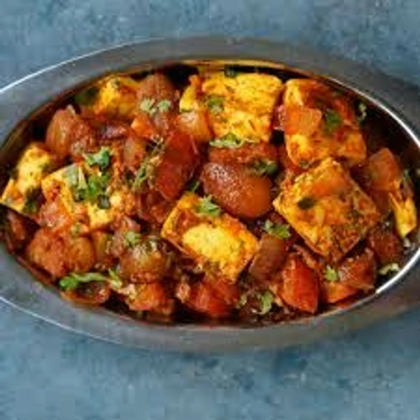 Paneer Do Pyaja Sabji (Full Plate)