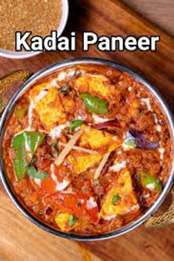 Kadahi Paneer Sabji  (Full Plate)