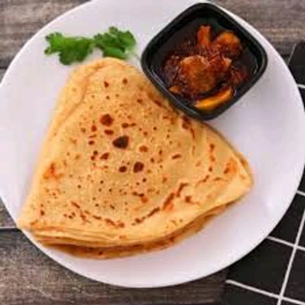 Plain Paratha With Sabji 