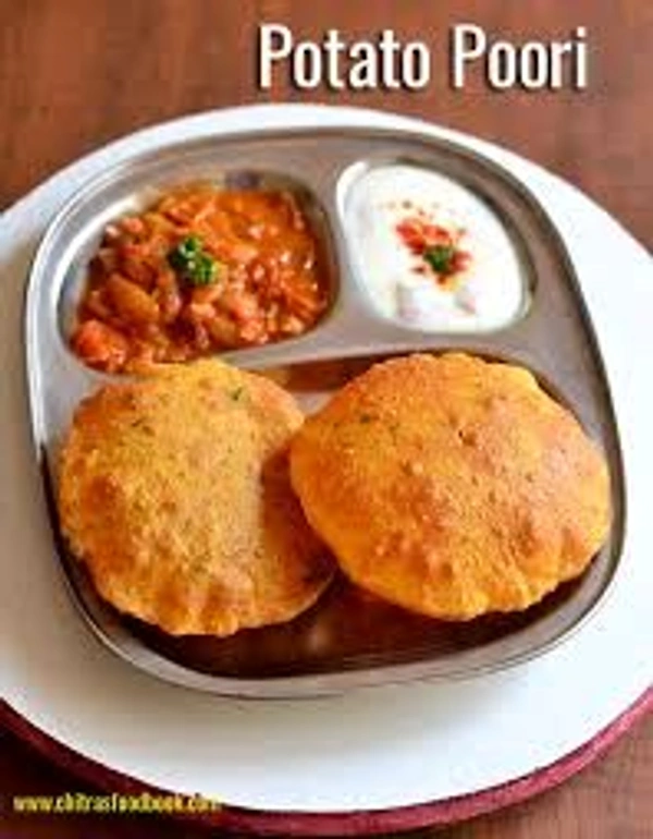 आलू पूरी Allo Puri