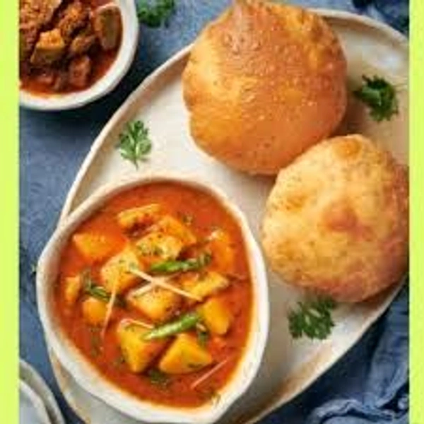 आलू पूरी Allo Puri
