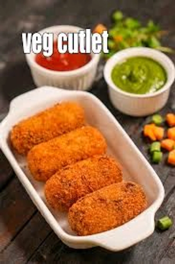 Veg Cutlet Roll 🥐