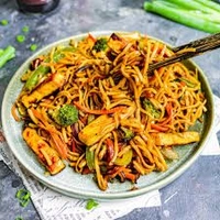 Paneer Hakka Noodles 