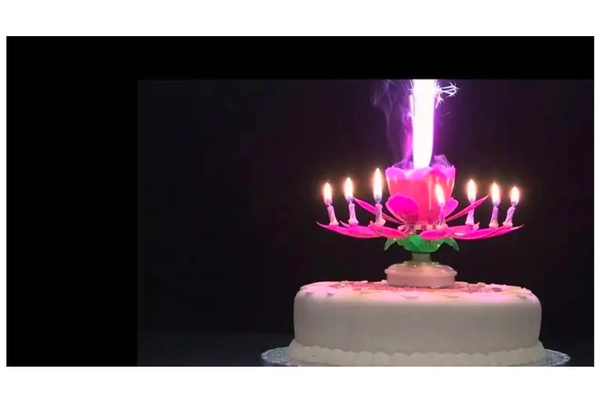 Lotus Candle 1pic