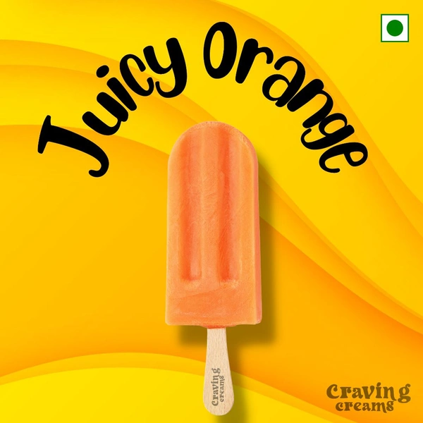 Orange Flower Ice, Cream 