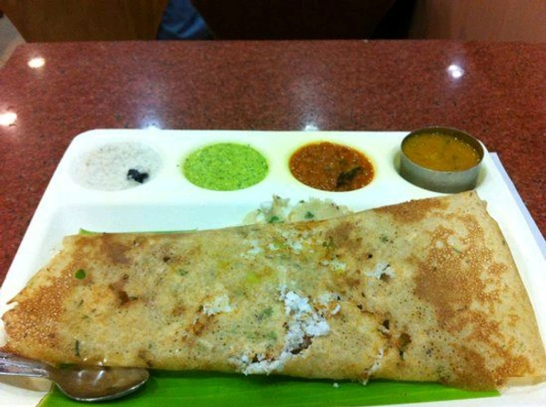 Rava Coconut Masala Dosa