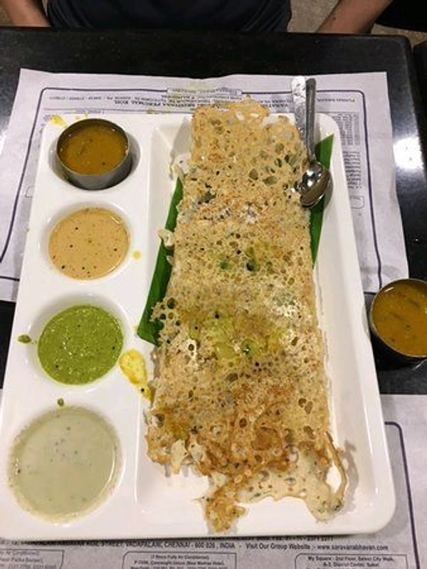 Rava Coconut Masala Dosa