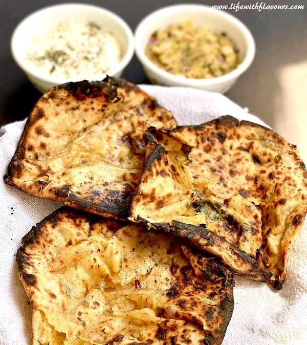 aloo paratha Tandoori tawa