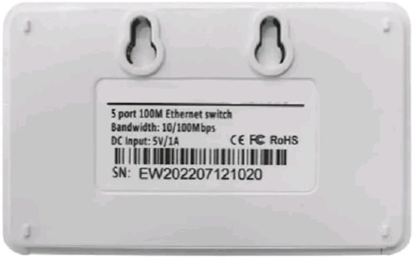 4 Port D LINK SWITCH PORT DES 1005A 
