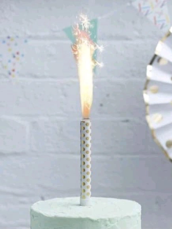 Happy Birthday Lotus Candle