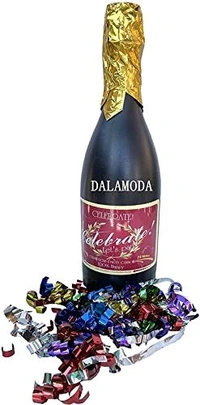 Selibration | Multicolour 12 Inches Champagne Bottle Party Popper For New Year, Happy Birthday, Anniversary, Events Decoration and Celebration Theme Party,material-Plastic,51 pcs