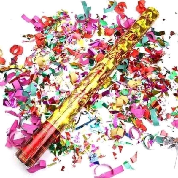 Haven's Treasure® Party Poppers Confetti -Pack of 1

