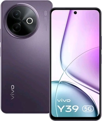 Vivo Y39 5G (Lotus Purple, 8GB RAM, 256GB Storage) with No Cost EMI/Additional Exchange Offers
Amazon's Choice
for "vivo y 39"