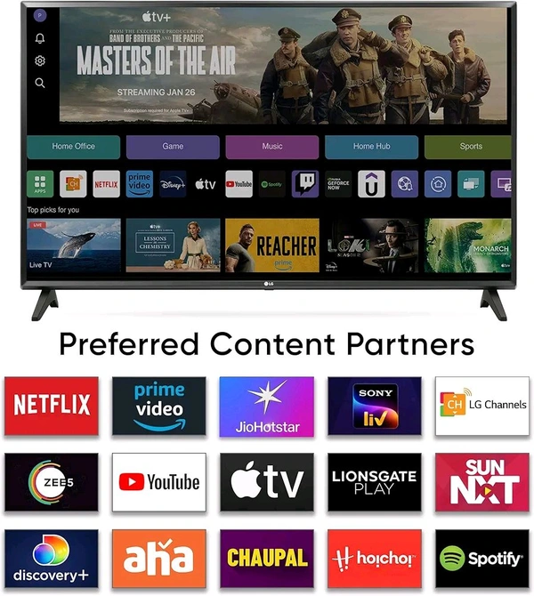LG 80 cm (32 inches) HD Ready Smart LED TV 32LQ643BPTA (Black)