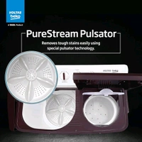 Voltas Beko, A Tata Product 7 Kg 5 Star Semi-automatic Top Load Washing Machine with PureStream Pulsator Wash Technology (WTT70UHA/OK5R0R0W01, Burgundy, 5 Knob Control Method)
100+ bought in past month