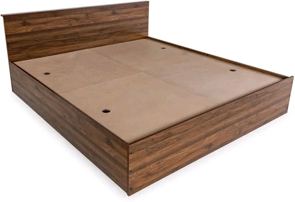 Wakefit Bed | Queen (78 X 60) Engineered Wood Bed with Storage, 1 Year Warranty | - Taurus - Columbian Walnut