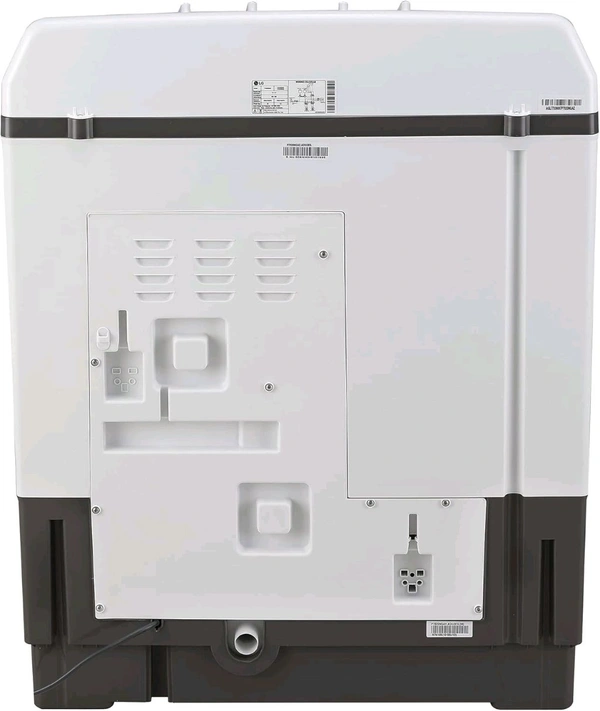 LG 7 Kg 5 Star Wind Jet Dry Semi-Automatic Top Loading Washing Machine (P7020NGAZ, Dark Gray, Rat Away Feature)