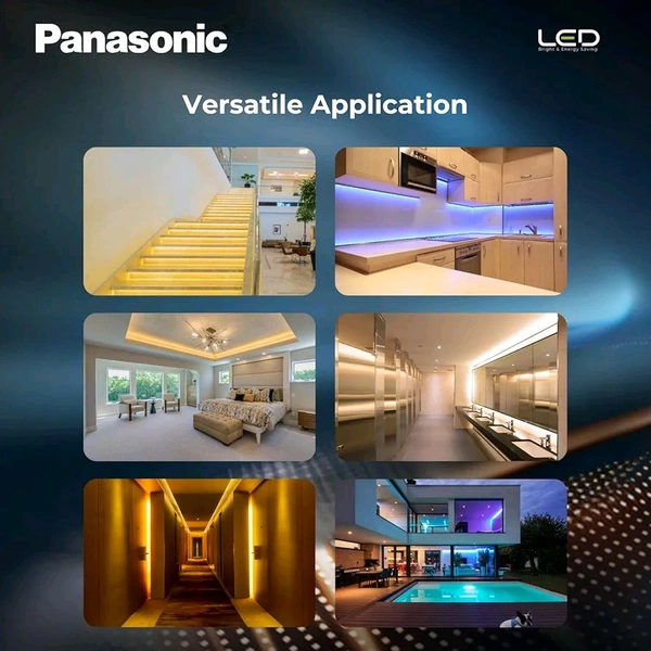 Panasonic 20 Meter LED Rope Light | IP65 Water-Proof Strip Light with 120 LED/Meter & 1 Year Warranty (Warm White, Pack of 1)


