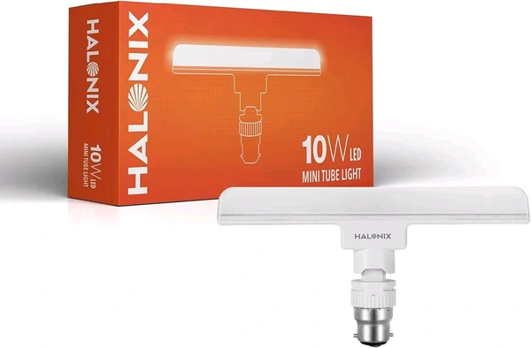 Halonix 10 Watts B22d LED bulb tube Light Cool White, Pack of 1, T-bulb