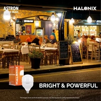 Halonix 60W LED Light Bulb | Cool Day Light (6500K) |Pack of 2 |Energy Efficient| 4kv Surge Protection |Base- B22

