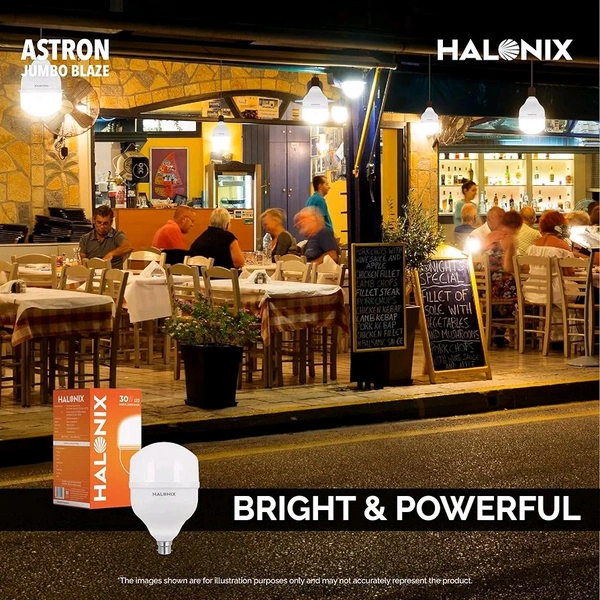 Halonix 60W LED Light Bulb | Cool Day Light (6500K) |Pack of 2 |Energy Efficient| 4kv Surge Protection |Base- B22

