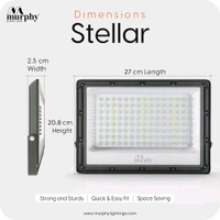 Murphy Stellar 100W LED Flood Light With 2-Year Warranty | Cool White | High Brightness Outdoor LED For Security, Landscape, Warehouse, Backyard| IP66 Waterproof | BIS Approved Pack of 1,G5
