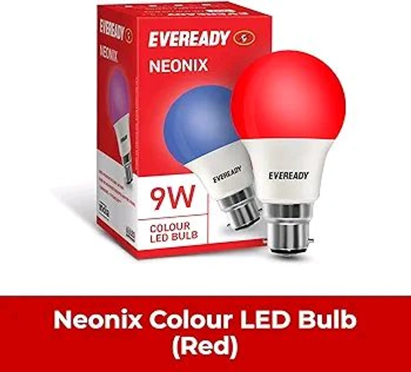 Eveready Neonix 9W Color LED Bulb, B22 Base