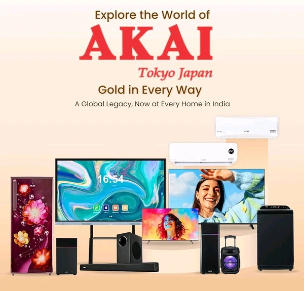 AKAI HA-TS50 Bluetooth Tower Speaker 50 Watts, Home Theater Music System, Deep Bass Woofer, Remote Control LED Display, FM, AUX, USB, Mic Input, Karaoke, TV, PC & Smartphone Compatible
