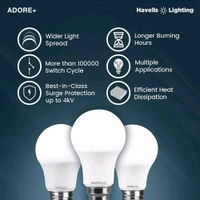 Havells 9w LED Bulb for Home & Office |B22 LED Bulb Base |Cool Day White Light (6500K) |4Kv Surge Protection |High Voltage Protection |Eco Friendly Energy Efficient | Pack of 1
600+ bought in past month