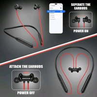 Kratos N4 Bluetooth Neckband with 25H Playtime, Deep Bass, Stereo Sound, HD Calls, Magnetic Earbuds, Type-C Fast Charging, Rich Audio, Hollow Switch for Comfort & Style
Limited time deal