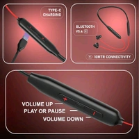 Kratos N4 Bluetooth Neckband with 25H Playtime, Deep Bass, Stereo Sound, HD Calls, Magnetic Earbuds, Type-C Fast Charging, Rich Audio, Hollow Switch for Comfort & Style
Limited time deal