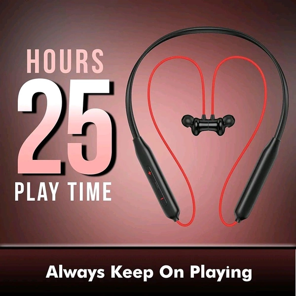 Kratos N4 Bluetooth Neckband with 25H Playtime, Deep Bass, Stereo Sound, HD Calls, Magnetic Earbuds, Type-C Fast Charging, Rich Audio, Hollow Switch for Comfort & Style
Limited time deal