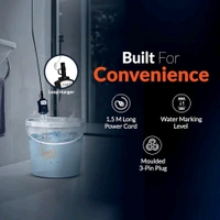 IVAS 1500 W Immersion Rod, Water-proof, Low Cost Water Heating, Indicator Light, High Grade Nickel Coated Copper Element, Bucket Clip, Double ISI Certified, 2-year warranty

